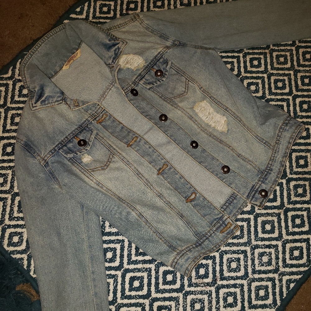 long sleeve jean jacket